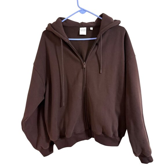 Aritzia Cozy Sweatfleece Mega Zip Hoodie - Picture 5 of 10